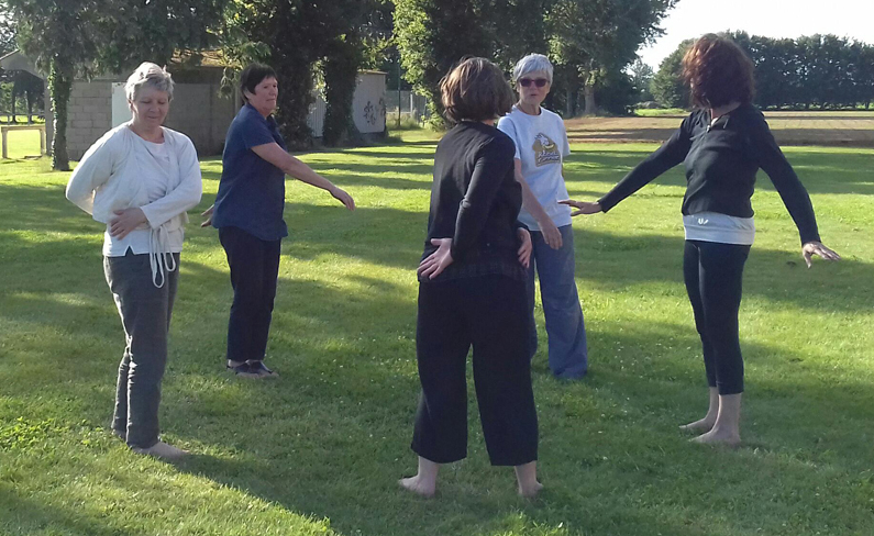 échauffement qi gong